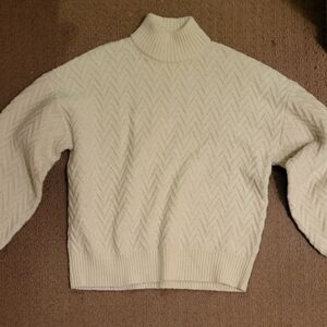 Vero Moda Cream Cowl Neck Sweater